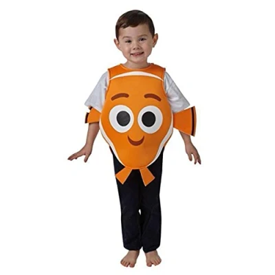 Image of Rubie&#039;s Official Nemo Tabard Finding Dory, Disney Pixar Fancy Dress, Children Costume for Age 2 3, 98 cm Toddler