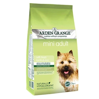 Image of Arden Grange Adult Mini Dry Dog Food Lamb &amp; Rice, 2 kg