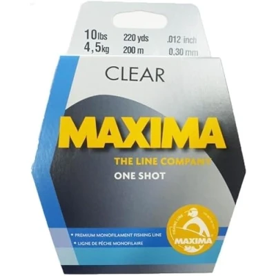 Image of Maxima One Shot Clear (5LB/2.4KG 0.20mm 250m Clear)