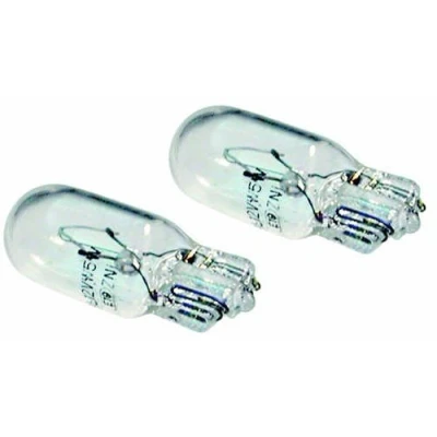 Image of 501 (Pair) Capless Garden Light Bulbs 12v 5w Cars Side Lights
