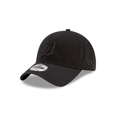 Image of New Era Detroit Tigers 9twenty Adjustable Cap Mlb Black On One Size