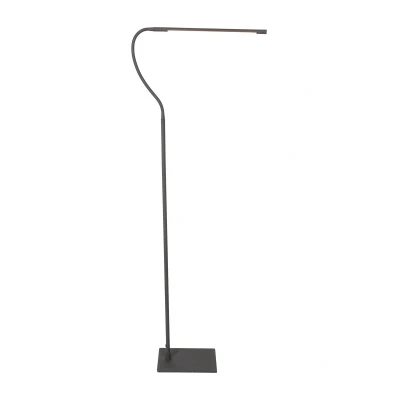 Image of Serpent LED Integrated Floor Lamp Matt Black