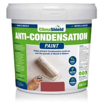 Image of Smartseal Anti Condensation Paint Brick Red 2.5 Liter