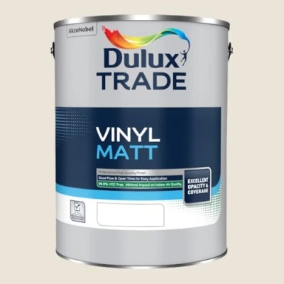 Image of DULUX TRADE VINYL MATT SUMMER LINEN 5L