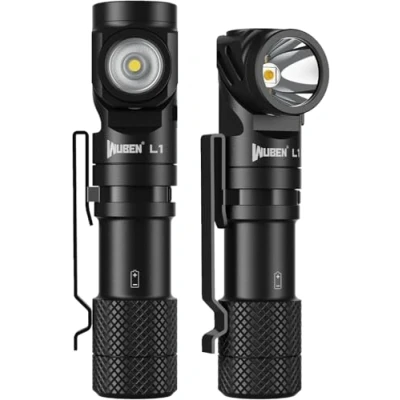 Image of WUBEN L1 LED Torches Super Bright Rechargeable 2000 Lumens, Tactical Flashlight Powerful Torch Battery Powered, Multifunctional IP68 Waterproof Handheld Flash Light for Camping Hiking