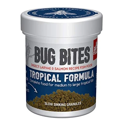 Image of Fluval Bug Bites Tropical Large Granule Fish Food 45g