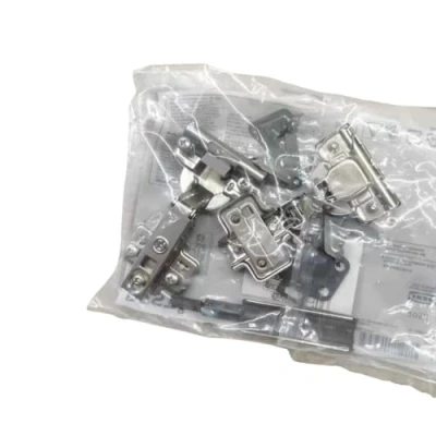 Image of Ikea Besta Soft Close Closing Cabinet Door Hinge Set for one Item Number 602.612.59