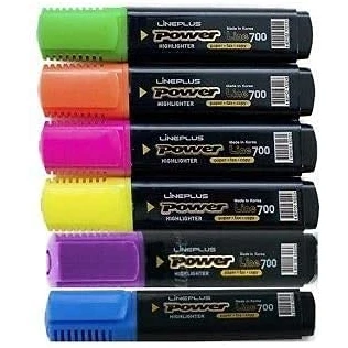 Image of LYRECO Assorted Colour Highlighters Wallet of 6 4270555