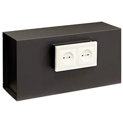 Image of Arregui Camouflaged False Socket Safe, Black
