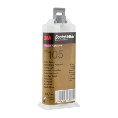 Image of 3M Epoxy Adhesive DP105, Transparent, 48.5 ml