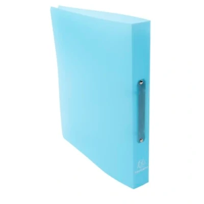 Image of Exacompta Reference. 54972E Pack of 5 Semi Rigid PP (Polypropylene) Chromaline Binders, 2 Round Rings with a 30 mm Diameter, 40 Spine, External Dimensions: 32 x 25 cm, DIN A4 Filing Format,