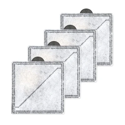 Image of Ion X Pet Fountain Filters, 4 Pack, Dual Filtration for Cleaner and Fresher Water, Replacement Water Filter PetSafe Outlast Pumpless Viva