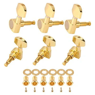 Image of 3R 3L Semiclosed Guitar Tuning Pegs Machine Heads Tuners String Peg for Folk Leisure Sports Chess And Cards,