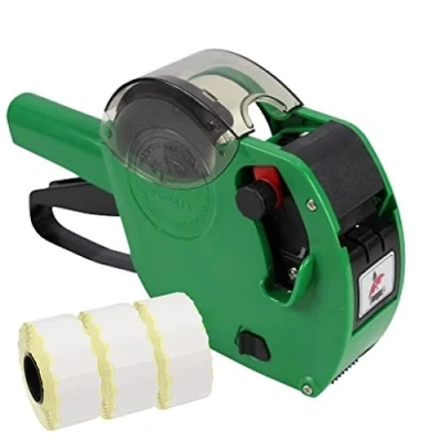 Image of Panther™ PL 2612/6 6 Digit Pricing Gun with 3 Rolls of White Permanent Labels
