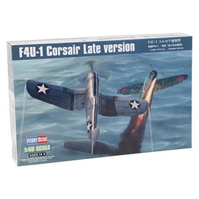 Image of Hobbyboss 80382&quot; F4U 1 Corsair Late Version Model Kit, 1:48 Scale