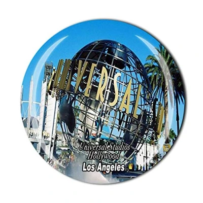 Image of Universal Studios Hollywood Los Angeles California USA Fridge Magnet Souvenir Gift Refrigerator Decor Magnetic Sticker Collection