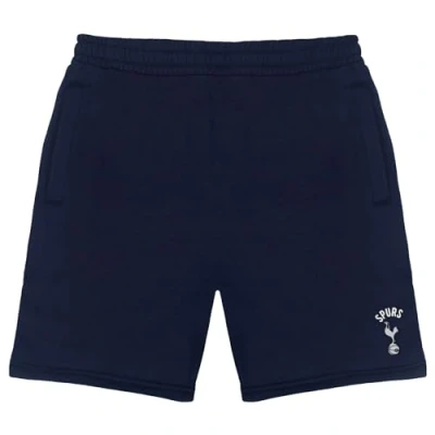 Image of Tottenham Hotspur FC Official Football Gift Mens Fleece Jogger Shorts Navy Med.