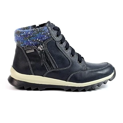 Image of Ladies Buttermere Navy Waterproof Ankle Boot 8