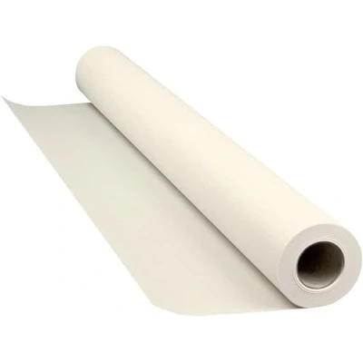 Image of Tezraftaar® Paper Banquet Roll Assorted Disposable Banqueting Table Cover Cloths for Catering Wedding Birthday (Ivory, 25m x 1.14m)