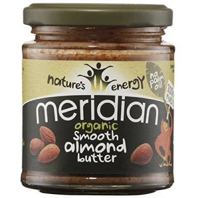 Image of Meridian Almond Butter Smooth Organic 170 g (Pack of 6)