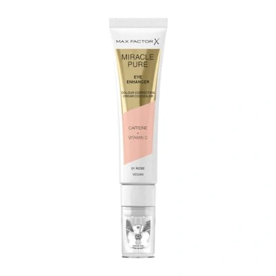 Image of Max Factor Miracle Pure Eye Enhancer Colour Correcting Concealer 01 Rose, 10ml