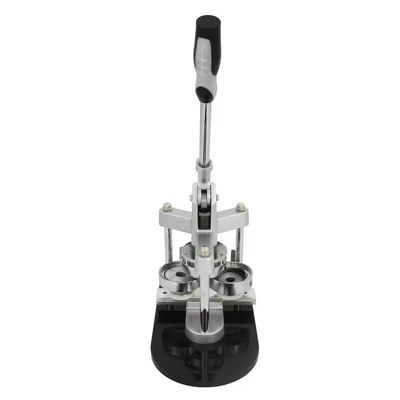 Image of PixMax Badge Maker Press Machine &amp; Cutter for Personalised Badges, 37mm, Steel, 260 Components