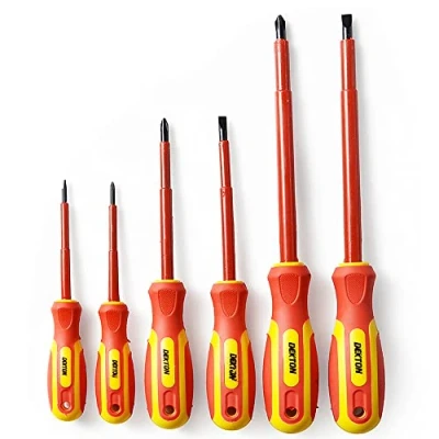 Image of DEKTON 6PC INSULATED SCREWDRIVER SET