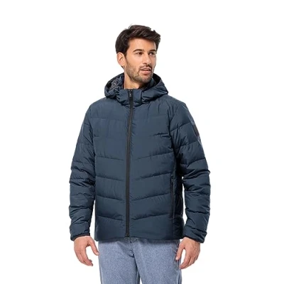 Image of Jack Wolfskin Men&#039;s Colonius JKT M Down Jacket, Night Blue, XXL