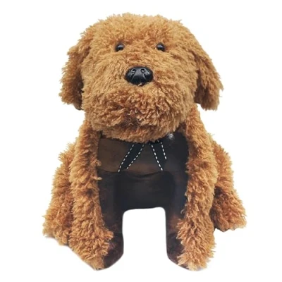 Image of Lesser &amp; Pavey Antique Pals Weighted Animal Doorstop Vintage Effect Lion, Stag, Cockapoo, Pig, Rhino, Hippo and More Designs (Cockapoo)