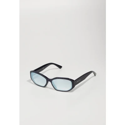 Image of Jimmy Choo Sunglasses, Women&#039;s, Size: 56, Blue/silver night