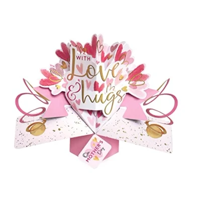 Image of Happy Mother&#039;s Day With Love Pop Up Greeting Card Second Nature 3D Cards MPOP026