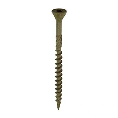Image of TIMCO C2 Decking Screws TX20 CSK GRN Range 4.5 x 50mm Tub of 250