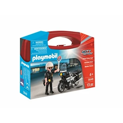 Image of Playmobil 5648 City Action: Police Small Carry Case