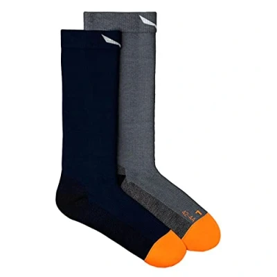 Image of Salewa Mountain Trainer Merino Crew Socks Men, Blue, 42 44