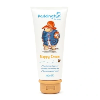 Image of Paddington Baby Nappy Cream 100ml Suitable for Newborn+ Paediatrician Approved Sensitive Skin Dematologically Tested Made in UK