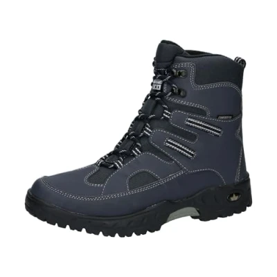 Image of Lico Men&#039;s Flake Snow Boot, Navy Grey, 7.5 UK