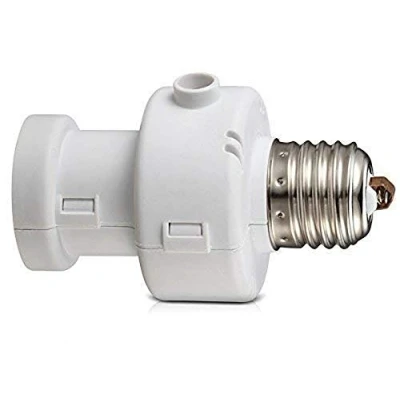 Image of Maclean MCE21 Automatic Light Bulb Holder Dusk Dawn Sensor Detection Security Lamp E27 60 100W