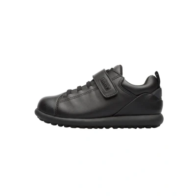 Image of Camper Pelotas Ariel Touchstrap shoes for kids, Size: 5, Schwarz Leather and textile