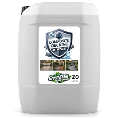 Image of Composite Decking Aftercare Green Stain Remover &amp; Protector 20L