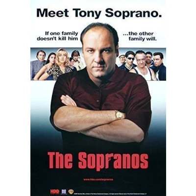 Image of The Sopranos Classic Movie Poster Various Sizes (A2 Size 42 x 61 cms)