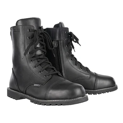 Image of Oxford Men&#039;s Merton 2.0 Motorcycle Boots, Black, 12 UK