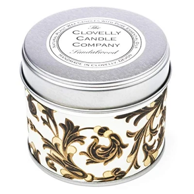 Image of Clovelly Soap Co Handmade Natural Scented Sandalwood Aromatherapy Soy Wax Vegan Candle