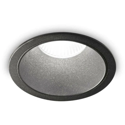 Image of Game Integrated LED Round Recessed Downlight Black 1100Lm 3000K