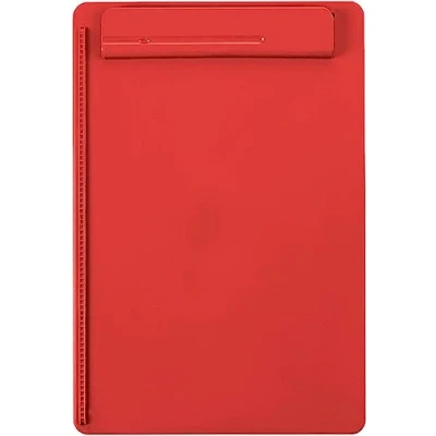 Image of MAUL MAULGO Recycling Clipboard Sustainable Writing Board in A4 Format High Quality Made from 85% Recycled Plastic Red
