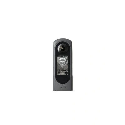 Image of Ricoh 360 Degree camera THETA X (2023), High resolution image of approx 60M, 5.7K 360, Touch screen, Interchageable battery, External memory card