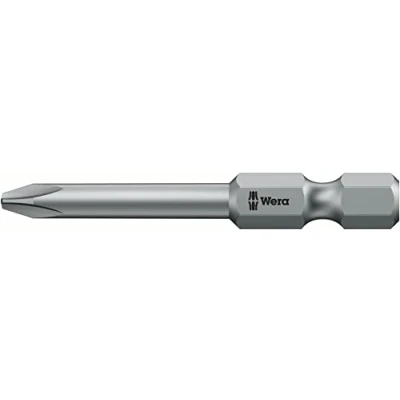 Image of Wera 05135531001 0 x 50 mm 851/4 PH J Bits for Phillips Screws Silver