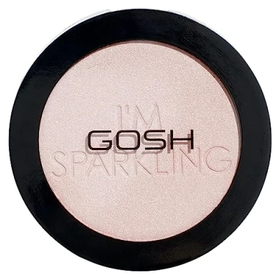 Image of GOSH powder HIGHLIGHTER I&#039;M SPARKLING for Face and Body I Long lasting illuminator make up a radiant finish Highlighting Perfume free Vegan 003 Pearl Dust