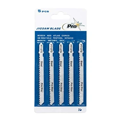 Image of UK Drills Jigsaw Blades for Metal Set of 5 T127D