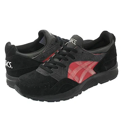 Image of ASICS Mens Gel Lyte V Shoes, 10.5 UK, Black/Classic Red