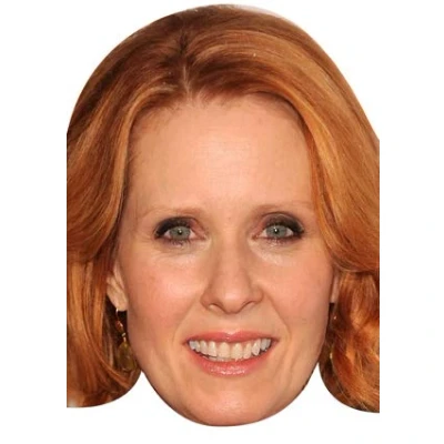 Image of FoxyPrinting Miranda Celebrity Cardboard Party Face Mask Fancy Dress